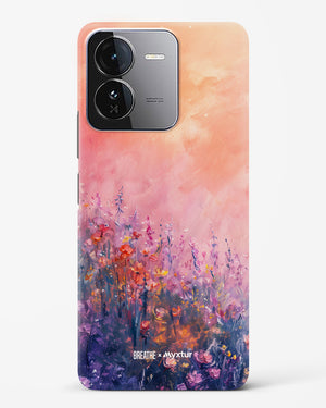 Brushed Flowers [BREATHE] Hard Case Phone Cover (Vivo)