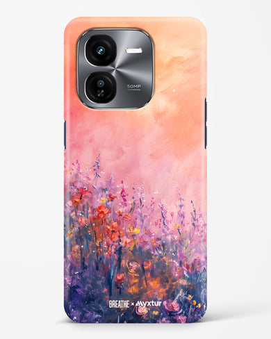 Brushed Flowers [BREATHE] Hard Case Phone Cover (Vivo)