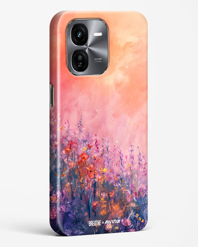 Brushed Flowers [BREATHE] Hard Case Phone Cover (Vivo)