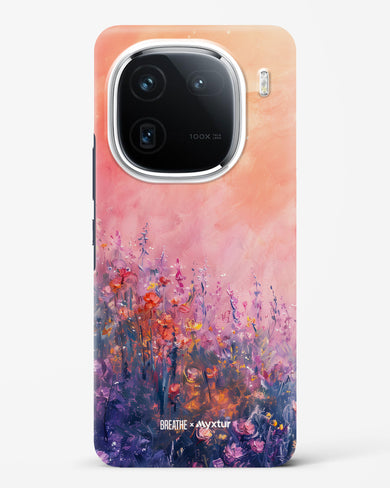 Brushed Flowers [BREATHE] Hard Case Phone Cover (Vivo)