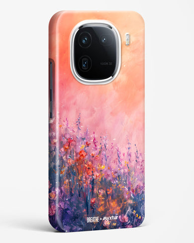 Brushed Flowers [BREATHE] Hard Case Phone Cover (Vivo)