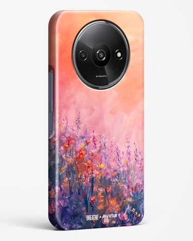 Brushed Flowers [BREATHE] Hard Case Phone Cover (Xiaomi)