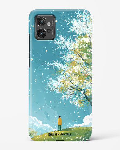 Cherry Blossom Crusade [BREATHE] Hard Case Phone Cover (Motorola)