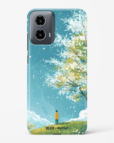 Cherry Blossom Crusade [BREATHE] Hard Case Phone Cover (Motorola)