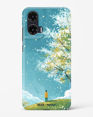 Cherry Blossom Crusade [BREATHE] Hard Case Phone Cover (Motorola)