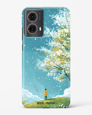 Cherry Blossom Crusade [BREATHE] Hard Case Phone Cover (Motorola)