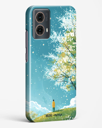 Cherry Blossom Crusade [BREATHE] Hard Case Phone Cover (Motorola)