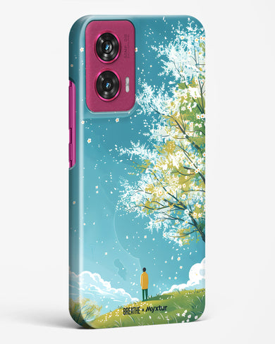 Cherry Blossom Crusade [BREATHE] Hard Case Phone Cover (Motorola)