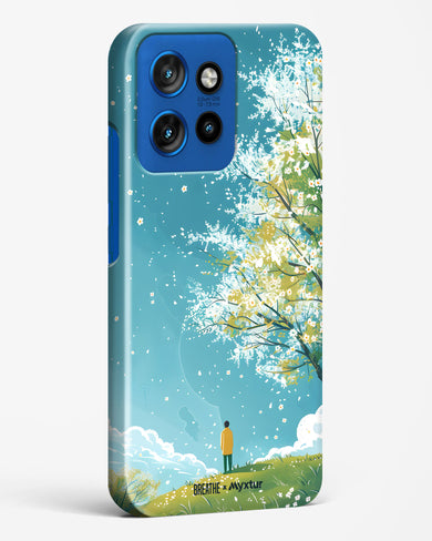 Cherry Blossom Crusade [BREATHE] Hard Case Phone Cover (Motorola)