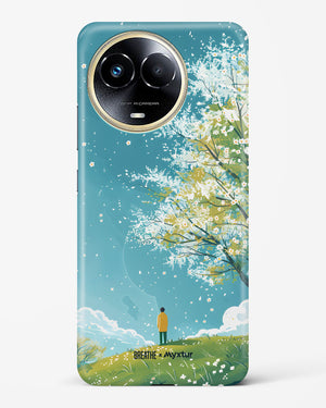 Cherry Blossom Crusade [BREATHE] Hard Case Phone Cover (Realme)