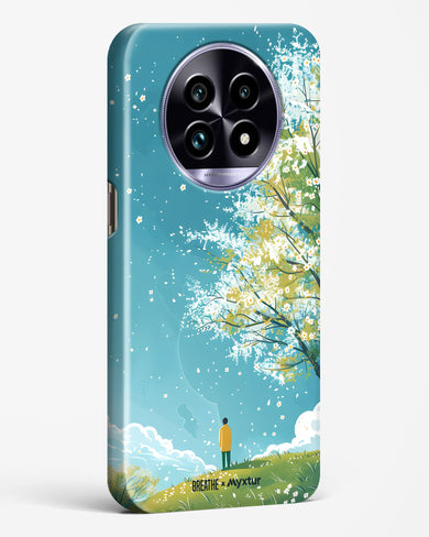 Cherry Blossom Crusade [BREATHE] Hard Case Phone Cover (Realme)