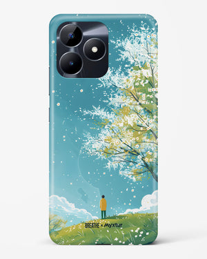 Cherry Blossom Crusade [BREATHE] Hard Case Phone Cover (Realme)