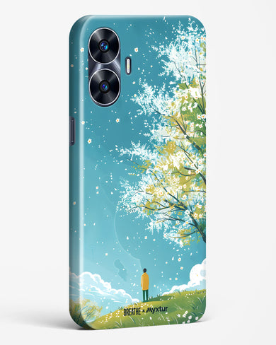 Cherry Blossom Crusade [BREATHE] Hard Case Phone Cover (Realme)