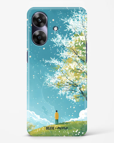 Cherry Blossom Crusade [BREATHE] Hard Case Phone Cover (Realme)