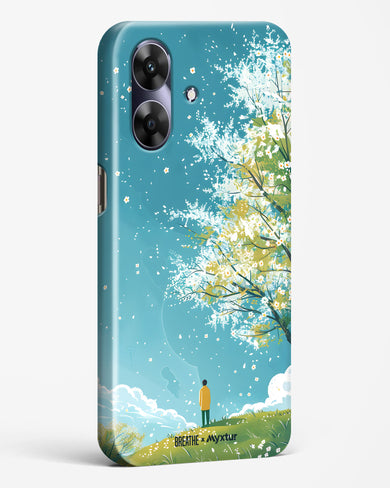 Cherry Blossom Crusade [BREATHE] Hard Case Phone Cover (Realme)