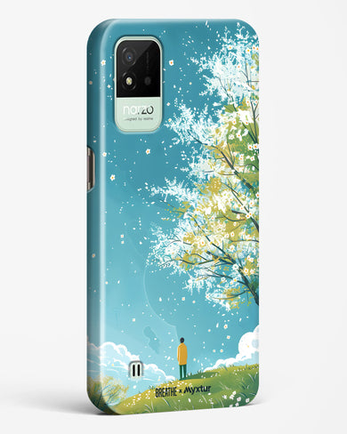 Cherry Blossom Crusade [BREATHE] Hard Case Phone Cover (Realme)