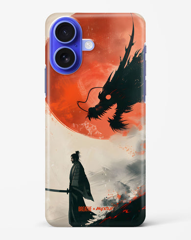 Dragon Samurai [BREATHE] Hard Case Phone Cover (Apple)