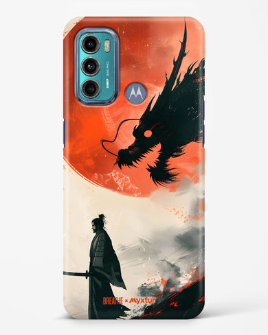 Dragon Samurai [BREATHE] Hard Case Phone Cover (Motorola)
