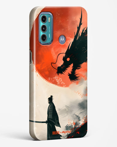 Dragon Samurai [BREATHE] Hard Case Phone Cover (Motorola)