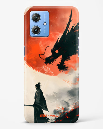 Dragon Samurai [BREATHE] Hard Case Phone Cover (Motorola)