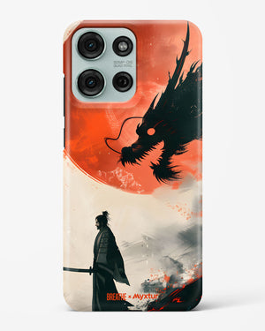 Dragon Samurai [BREATHE] Hard Case Phone Cover (Motorola)