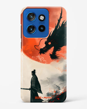 Dragon Samurai [BREATHE] Hard Case Phone Cover (Motorola)