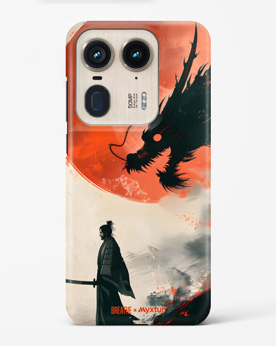 Dragon Samurai [BREATHE] Hard Case Phone Cover (Motorola)