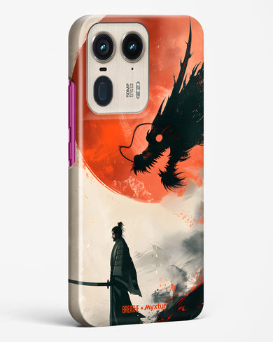 Dragon Samurai [BREATHE] Hard Case Phone Cover (Motorola)