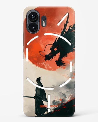 Dragon Samurai [BREATHE] Hard Case Phone Cover (Nothing)