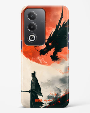 Dragon Samurai [BREATHE] Hard Case Phone Cover (Oppo)