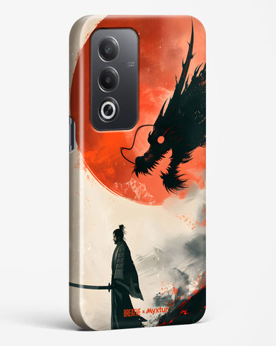 Dragon Samurai [BREATHE] Hard Case Phone Cover (Oppo)