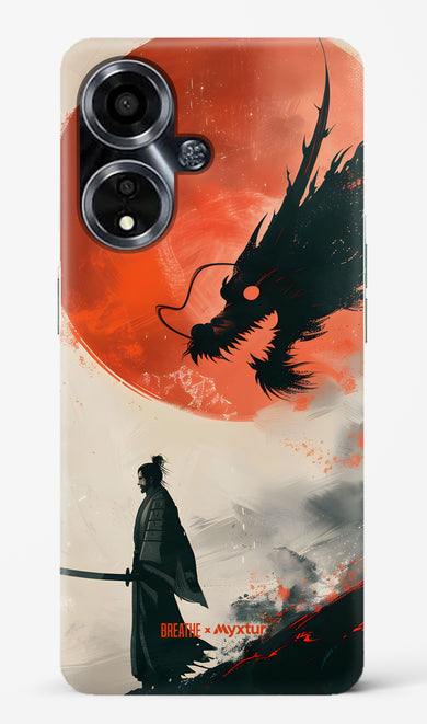 Dragon Samurai [BREATHE] Hard Case Phone Cover (Oppo)