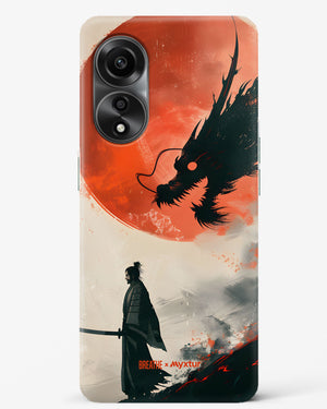 Dragon Samurai [BREATHE] Hard Case Phone Cover (Oppo)