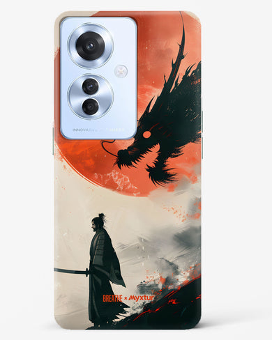 Dragon Samurai [BREATHE] Hard Case Phone Cover (Oppo)