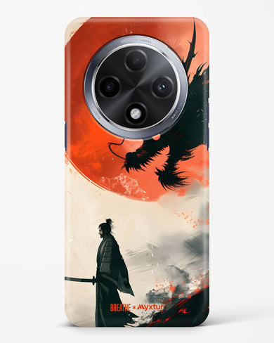 Dragon Samurai [BREATHE] Hard Case Phone Cover (Oppo)