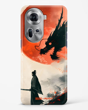 Dragon Samurai [BREATHE] Hard Case Phone Cover (Oppo)