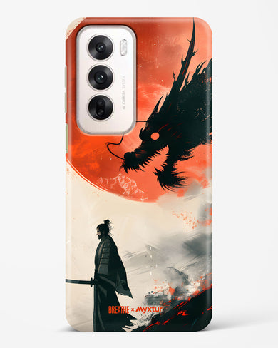 Dragon Samurai [BREATHE] Hard Case Phone Cover (Oppo)