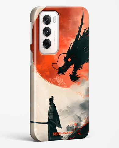 Dragon Samurai [BREATHE] Hard Case Phone Cover (Oppo)