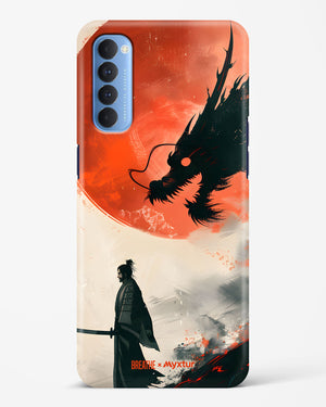 Dragon Samurai [BREATHE] Hard Case Phone Cover (Oppo)