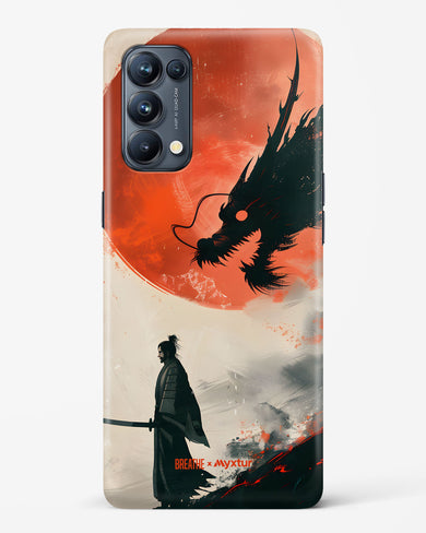 Dragon Samurai [BREATHE] Hard Case Phone Cover (Oppo)