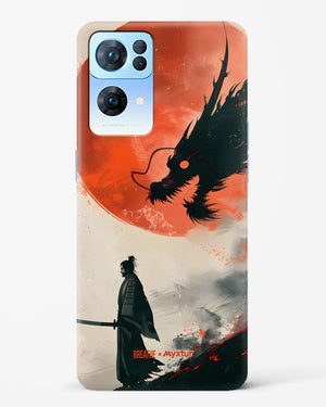 Dragon Samurai [BREATHE] Hard Case Phone Cover (Oppo)