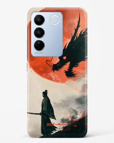 Dragon Samurai [BREATHE] Hard Case Phone Cover (Vivo)