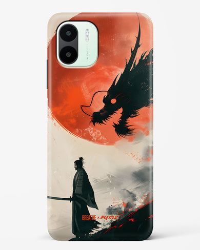 Dragon Samurai [BREATHE] Hard Case Phone Cover (Xiaomi)