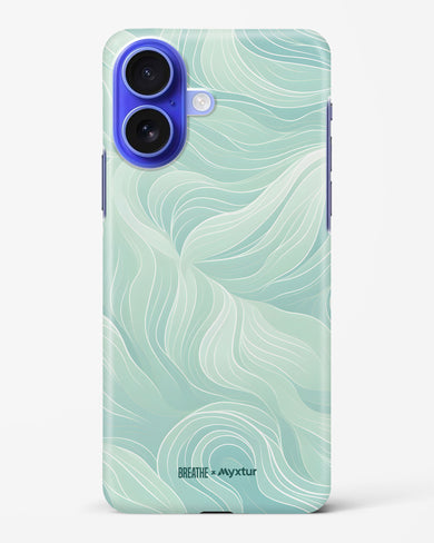 Fluidic Air Currents [BREATHE] Hard Case Phone Cover (Apple)