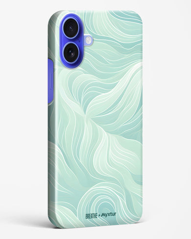 Fluidic Air Currents [BREATHE] Hard Case Phone Cover (Apple)