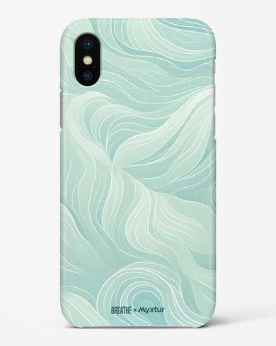 Fluidic Air Currents [BREATHE] Hard Case Phone Cover (Apple)