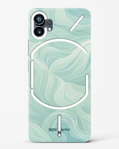 Fluidic Air Currents [BREATHE] Hard Case Phone Cover (Nothing)