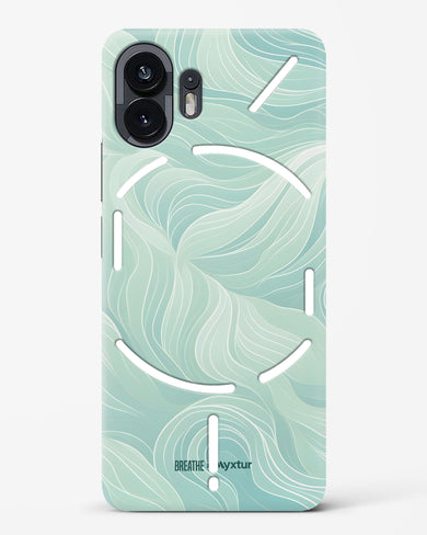Fluidic Air Currents [BREATHE] Hard Case Phone Cover (Nothing)