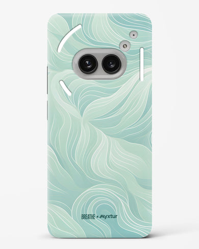Fluidic Air Currents [BREATHE] Hard Case Phone Cover (Nothing)