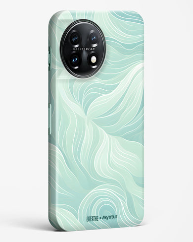 Fluidic Air Currents [BREATHE] Hard Case Phone Cover (OnePlus)